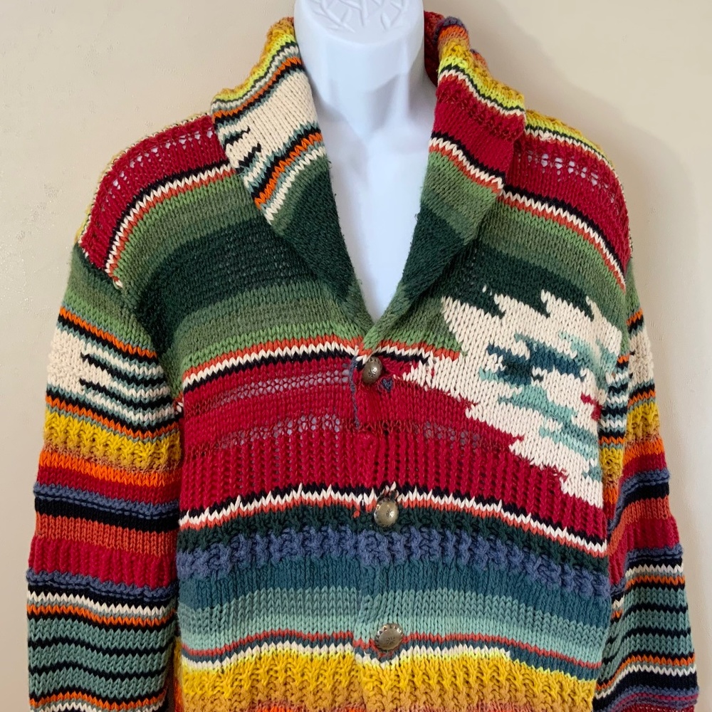 Vintage Polo by Ralph Lauren  Hand-knit Sweater - Picture 6 of 9